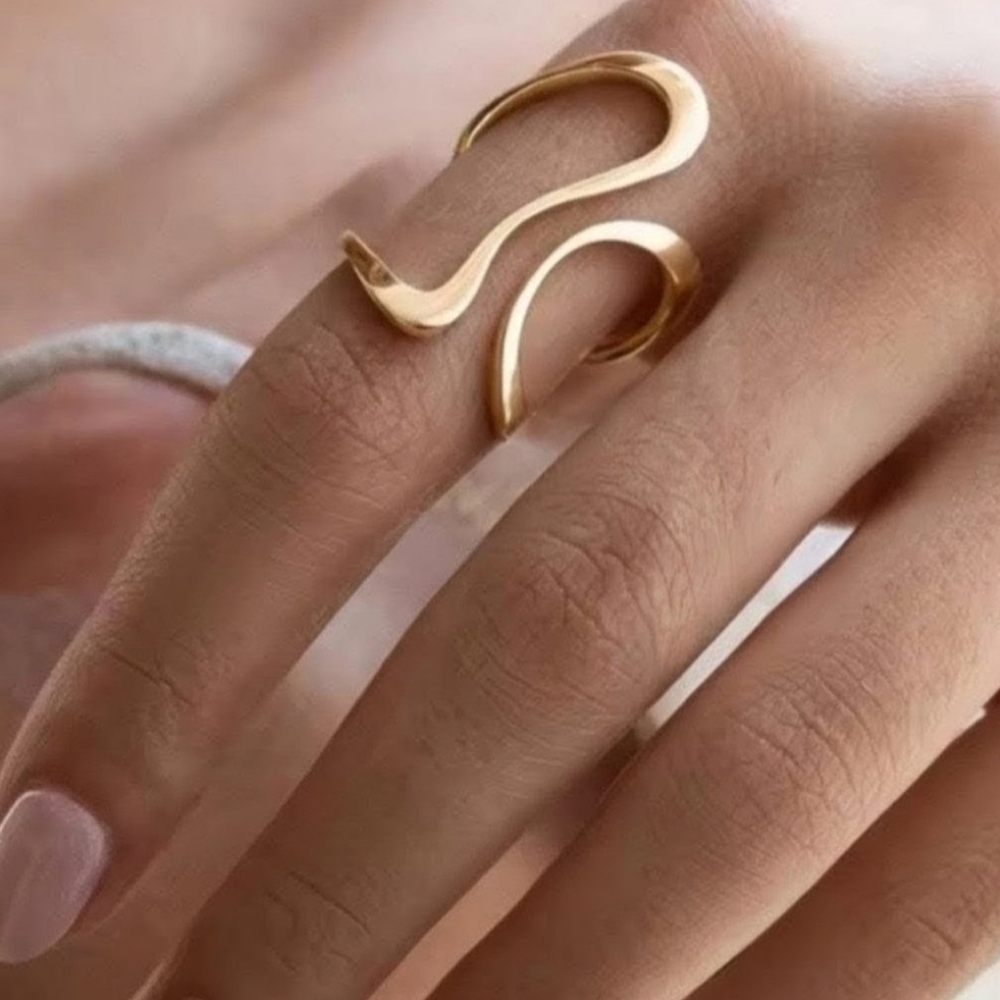 NEW Stainless Steel Adjustable Twist Rings